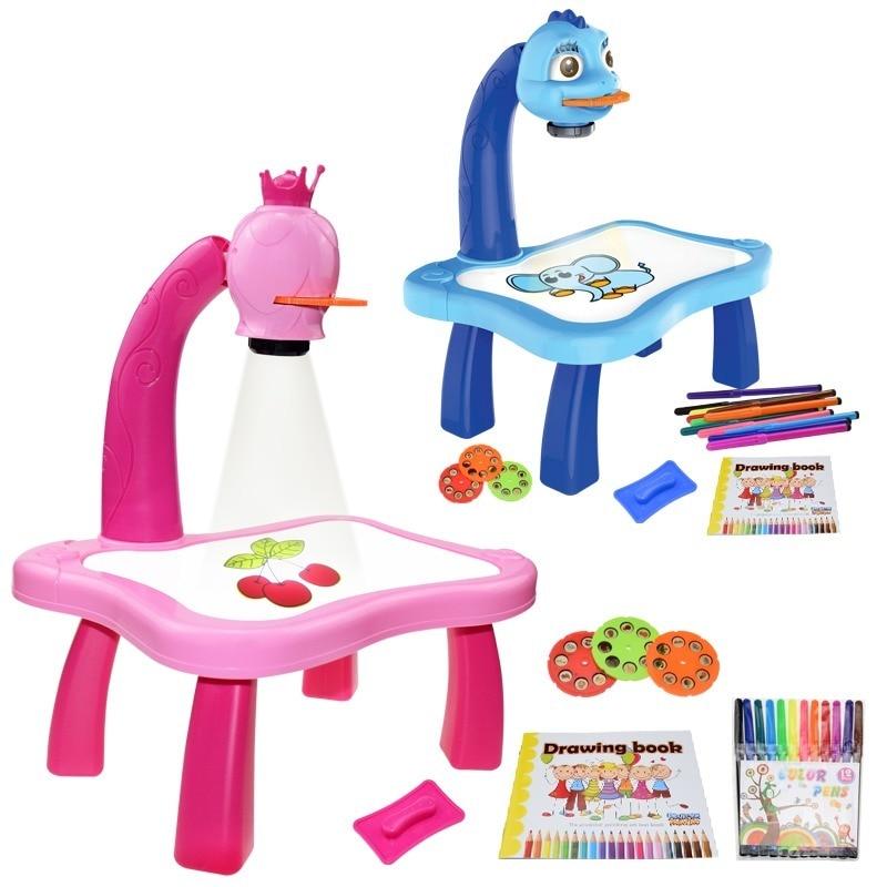 Mesa de Desenho Artístico Projetor Led para Crianças + FRETE GRÁTIS