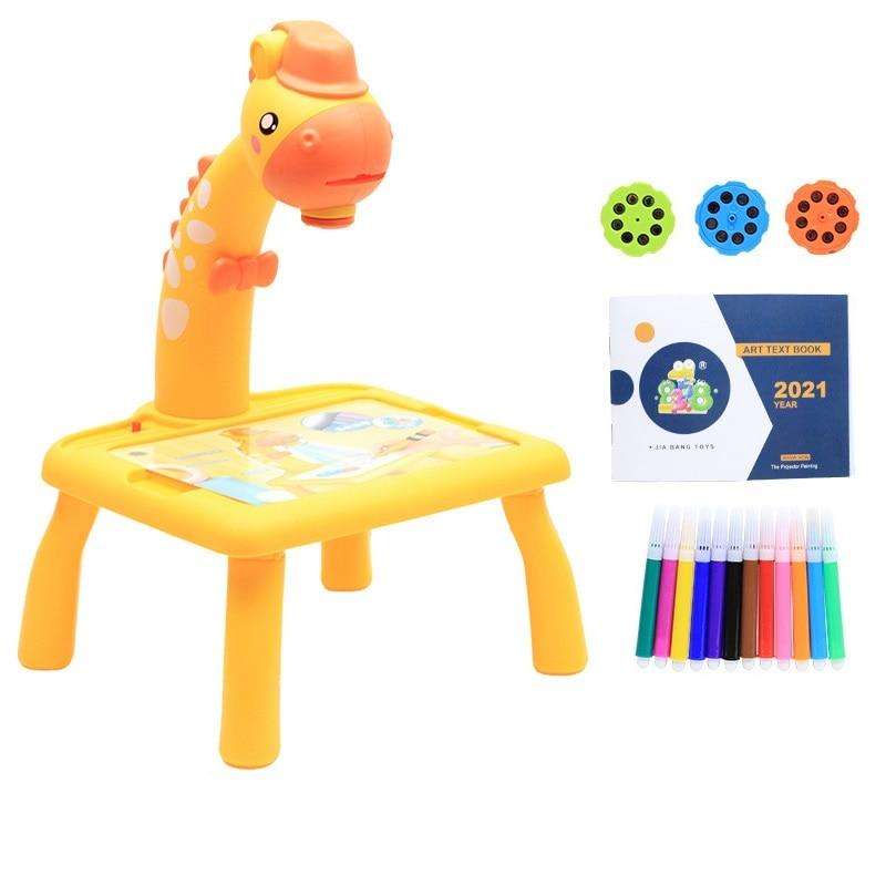 Mesa de Desenho Artístico Projetor Led para Crianças + FRETE GRÁTIS