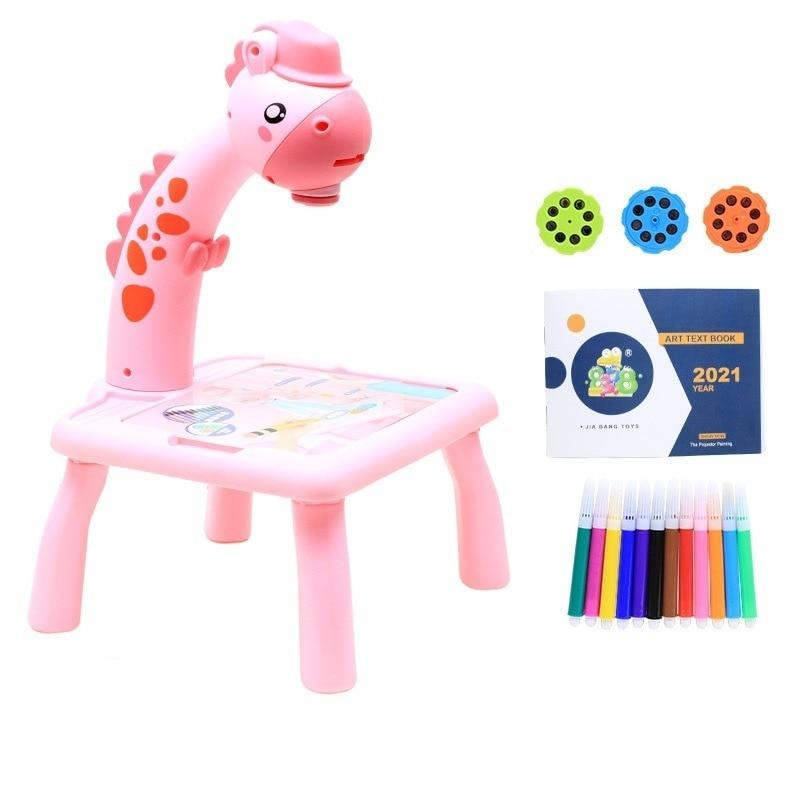 Mesa de Desenho Artístico Projetor Led para Crianças + FRETE GRÁTIS
